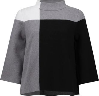 Joseph Ribkoff Dames, Truien, Grijs, Maat: M Nylon