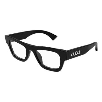 Gucci Brillen - Heren - Brillen - Zwart - 51 MM - Accessoires