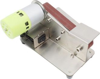 OEM Lijadora De Banda, Afilador De Cuchillos De &Aacute;ngulo Fijo De 15 Grados, Pulidora Ajustable De 7 Niveles, Pulidora De 300 W Con Bandas De Lijado El&eacute;ctric