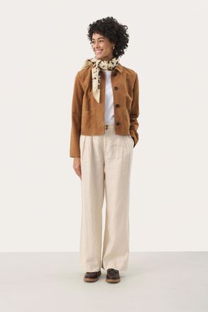 Part Two Leren jas NemaPW Leren jas Baggy fit