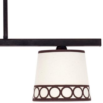 Fabrilamp Fabrilamp - Lampara Modelo Dalia De 2xe14 Beige/marron De