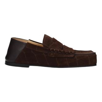 Jacquemus Mocasines de Ante - Shoes - Mujer - Marr&oacute;n - 37 EU