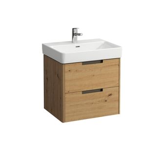 Laufen Laufen Juna Meuble Sous-lavabo, 2 Tiroirs, Syst&egrave;me De Rangement