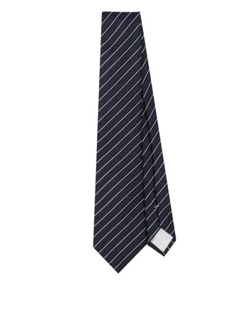Giorgio Armani silk tie - Blue