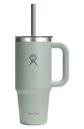 Hydro Flask 24-Ounce Clear Lid Travel Tumbler in Agave at Nordstrom