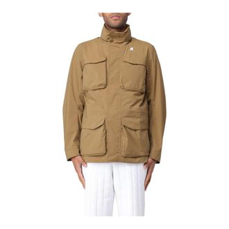 K-Way Light Jackets, male, Brown, S, Claude Jacket