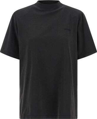 The Attico Das Attico T-Shirt mit gepolsterten Schultern