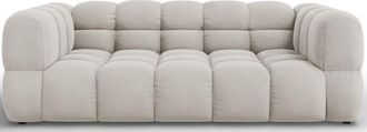BLOOMINGLOFT 3-Sitzer Designsofa Sky mit Samtbezug
