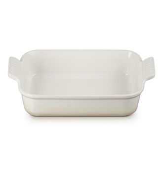 LE CREUSET Fuente Rectangular Cer&aacute;mica Merengue 32,7x20,3 Cm