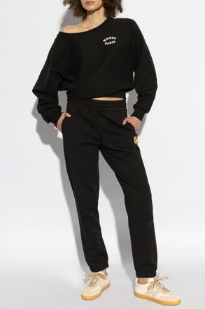 Kenzo Printed Sweatshirt, Womens, Black