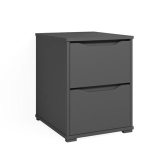 Vicco Mesa De Noche Ruben, Antracita, 40.2 X 53.6 Cm Vicco