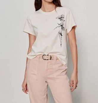 Sanctuary Timeless Tee In Collagen W/ Dandelion