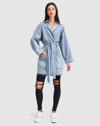 Belle & Bloom Relaxed Boyfriend Denim Jacket