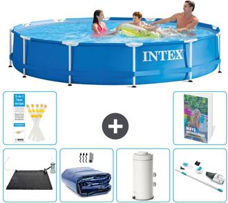 Intex Piscina Con Estructura Redonda - 366x76 Cm - 7-piezas S78