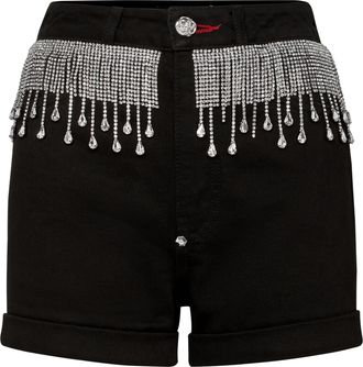 Philipp Plein Denim Korte Broek