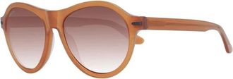 Serengeti Eyewear Accessoires, Heren, Bruin, ONE Size, Bruine ronde herenzonnebril met UV-bescherming