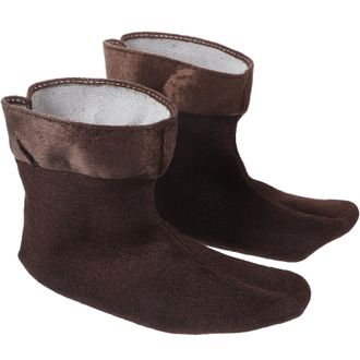 Supvox Thermal Fleece-Lined Rain Boot Liners for Men UK 9-10 Warm Cotton Insulated Sock Inserts for Rubber Boots for Outdoor and Hiking