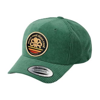 Jonsen Island Trucker Corduroy Cap More Cool - Heren - Accessoires - Groen - Maat: ONE Size Corduroy