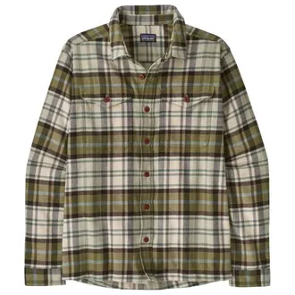 Patagonia Fjord Flannel Shirt Hemd f&uuml;r Herren | grau
