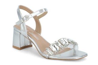 Lauren Lorraine Blanch Sandals in Silver at Nordstrom, Size 9.5