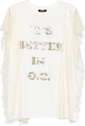 MY TWIN Twinset Mujer, Blusas y Camisas, Beige, Talla: M