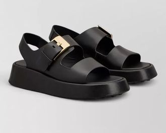 Tod's leather strappy sandals