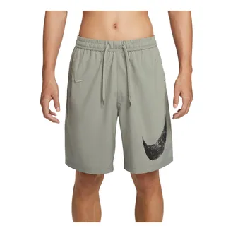 Nike DriI-FIT Big Swoosh 9in Shorts Grey HQ1578-053