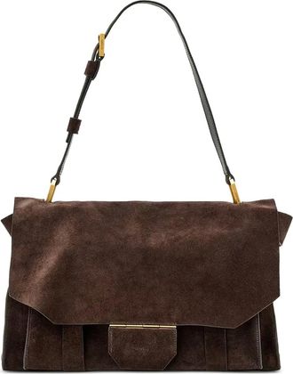 AllSaints Borsa a spalla Ursa con fibbia - Marrone