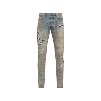 Amiri Applique Skinny Jeans