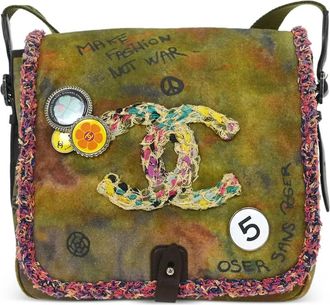 Chanel Borsa a spalla Graffiti 2015 - Verde