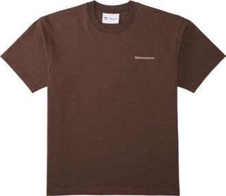 adidas x Pharrell Humanrace Small Logo T-Shirt Brown HI2956