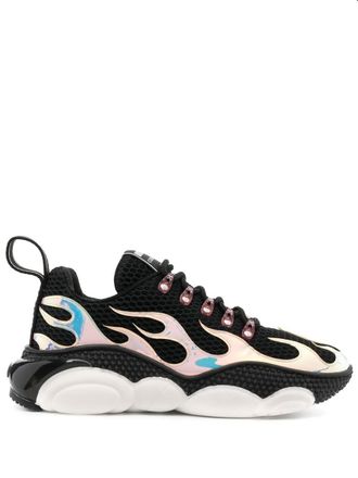 Moschino Sneakers con stampa - Nero