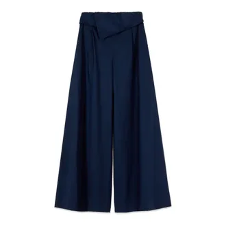 Oltre Donna, Pantaloni, Blu, S, new