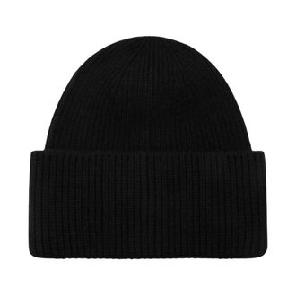 Destin Ribbed-knit Muts - Dames - Hoeden - Zwart - ONE Size - Wol - Accessoires