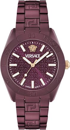 Versace V-Dome Aluminum Bracelet Watch