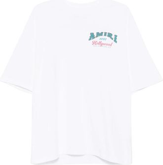 Amiri Logo-print Oversized T-shirt