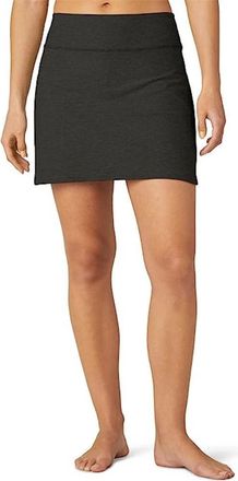 Beyond Yoga Beyond Yoga Spacedye Movement Skirt Womens Black Stretch A-Line GBO2264