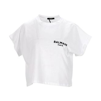 Balmain Mujer, Camisetas, Blanco, Talla: XS