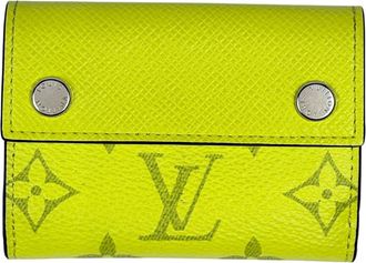 Louis Vuitton Taigarama Jaune Taigarama Wallet (Bi-Fold) (Pre-Owned)