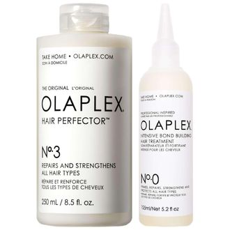 Olaplex Womens Duo: No.0 Intensive Bond Building Treatment 155ml + No.3 Hair Perfector 250ml (Jumbo) - One Size