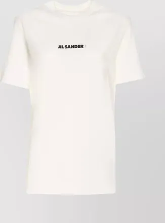 Jil Sander logo print cotton t-shirt
