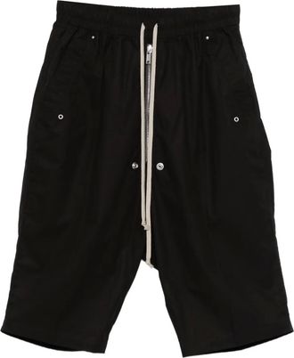 Rick Owens Shorts Bela Pods con coulisse - Nero