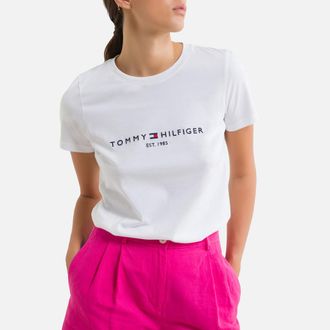 Tommy Hilfiger T-shirt met ronde hals en korte mouwen