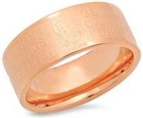 Steeltime Serenity Band Ring in Rose Gold at Nordstrom Rack, Size 9