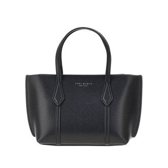 Tory Burch Grained leather Perry mini shopping bag Woman One Size
