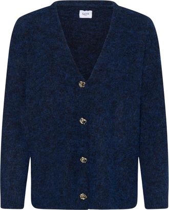 Saint Tropez HalfaSZ Cardigan - Dames - Truien - Blauw - Maat: M