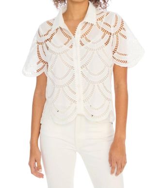 Allison New York Clyde Shirt In White