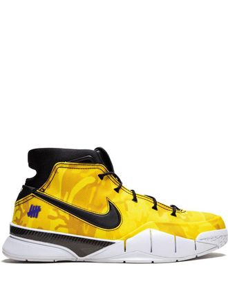 Nike x Undefeated Kobe 1 Protro PE LeBron PE/Yellow Camo sneakers