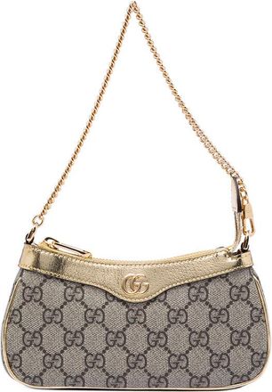 Gucci Pre-owned Gucci Small GG Supreme Ophidia Shoulder Bag Ladies UY83PX3RFUXJ3NLD