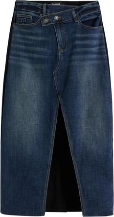 Desigual Mujer, Faldas, Azul, Talla: XL